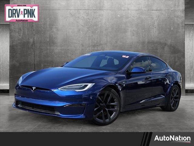 used 2022 Tesla Model S car, priced at $69,989