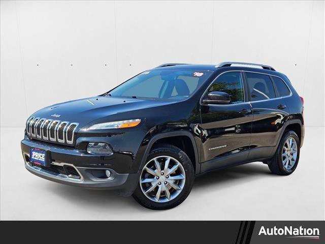 used 2018 Jeep Cherokee car, priced at $18,991