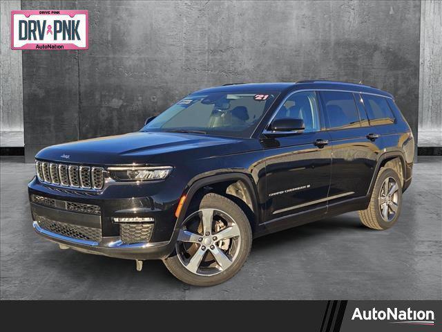 used 2021 Jeep Grand Cherokee L car, priced at $30,385