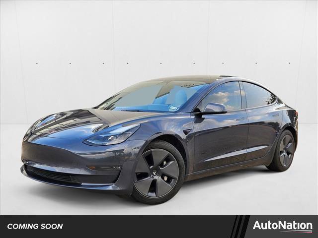 used 2022 Tesla Model 3 car, priced at $25,991