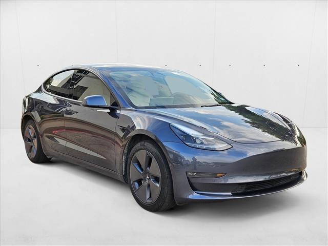 used 2022 Tesla Model 3 car, priced at $25,991