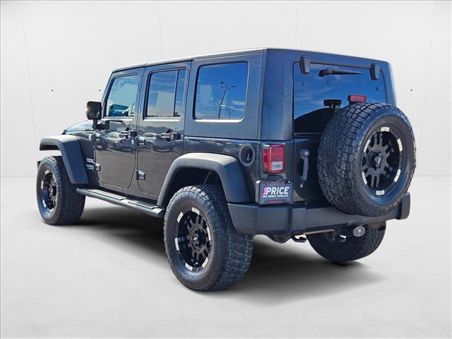 used 2010 Jeep Wrangler Unlimited car, priced at $13,991