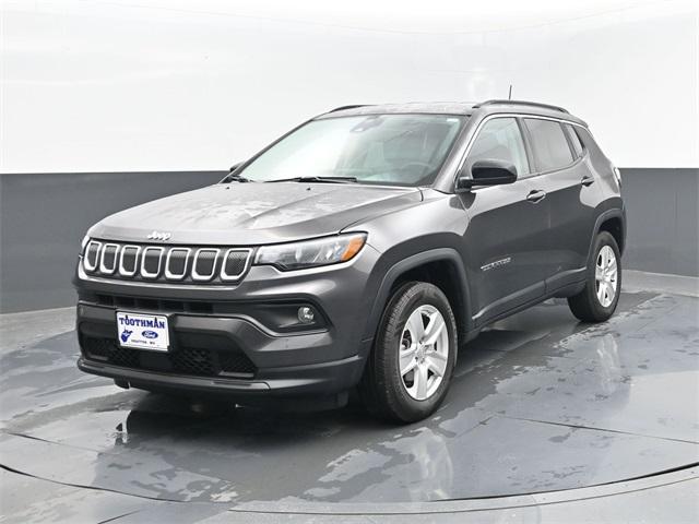 used 2022 Jeep Compass car, priced at $19,396