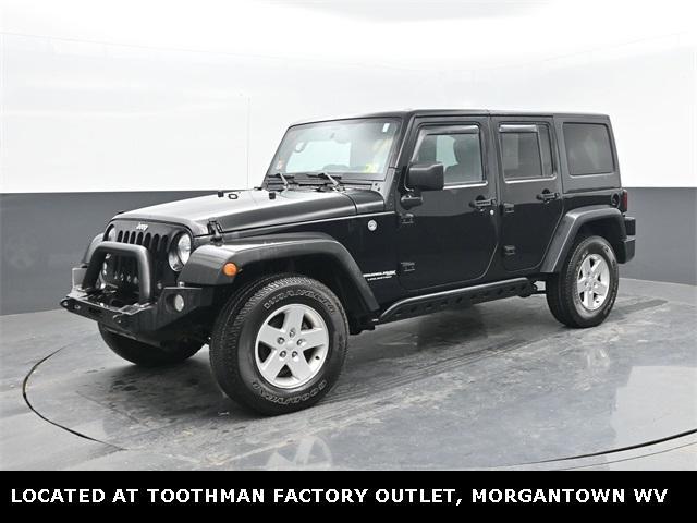 used 2018 Jeep Wrangler JK Unlimited car, priced at $20,444