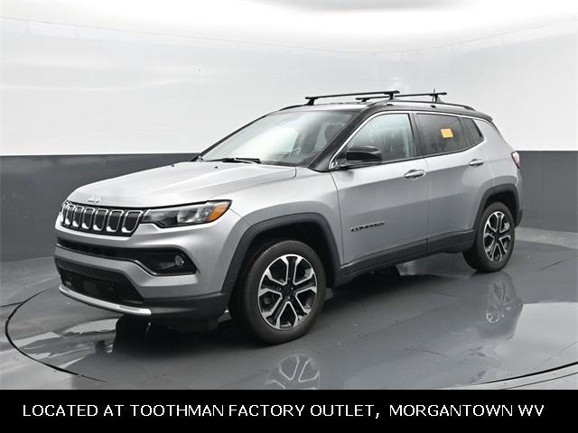 used 2022 Jeep Compass car, priced at $21,977