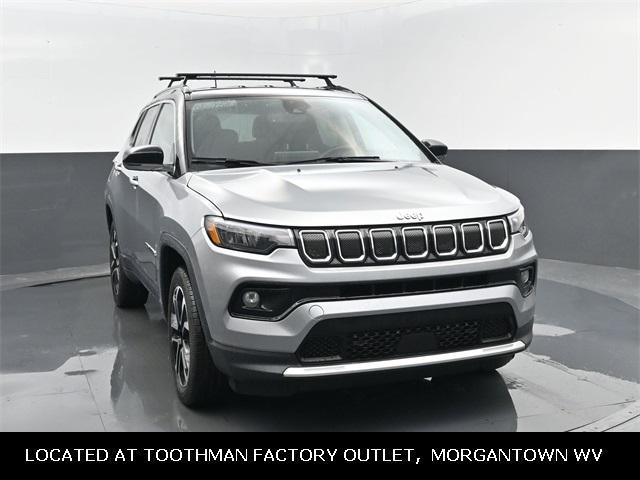 used 2022 Jeep Compass car, priced at $21,977