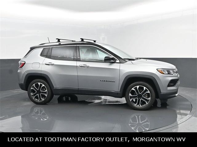 used 2022 Jeep Compass car, priced at $21,977