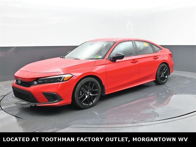 used 2024 Honda Civic car, priced at $23,998