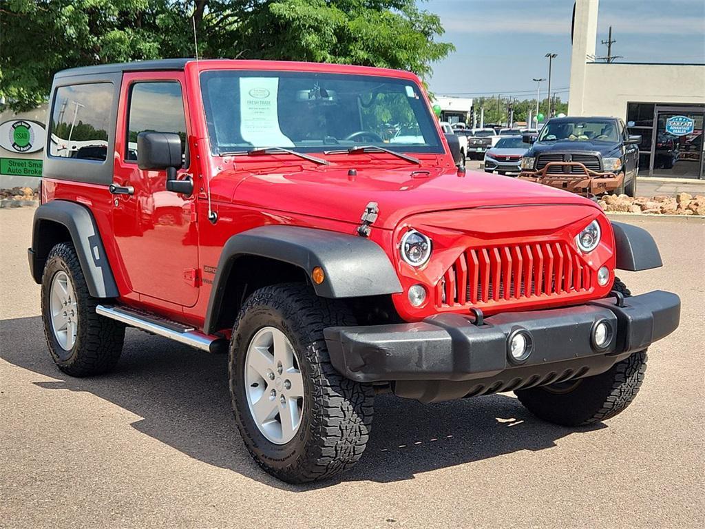 used 2015 Jeep Wrangler car, priced at $13,764