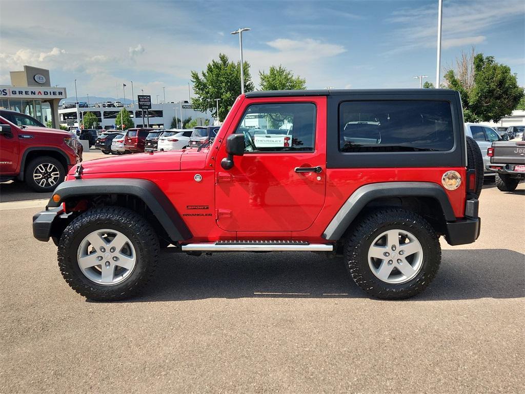 used 2015 Jeep Wrangler car, priced at $13,764