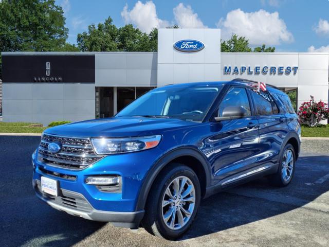 used 2021 Ford Explorer car, priced at $27,489