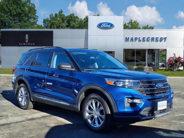 used 2021 Ford Explorer car, priced at $27,489