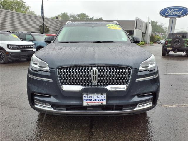 used 2022 Lincoln Aviator car, priced at $46,444