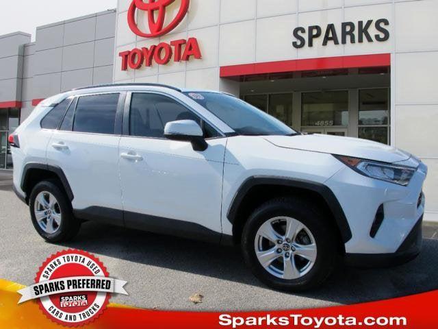 used 2020 Toyota RAV4 car, priced at $27,500