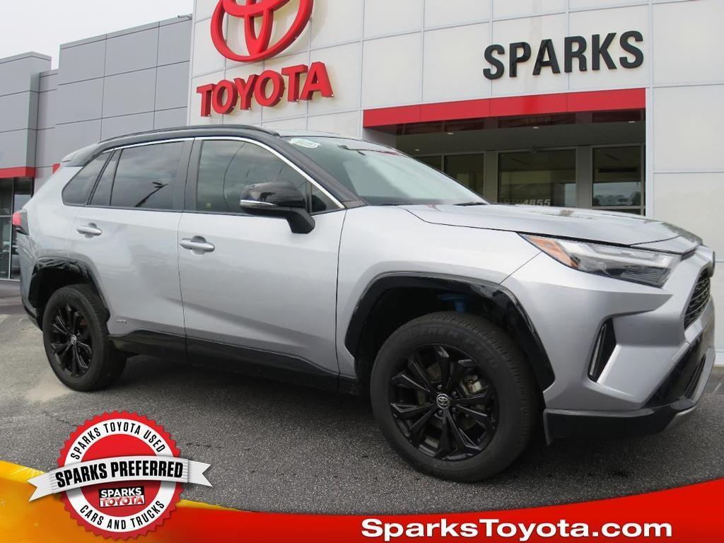 used 2023 Toyota RAV4 Hybrid car, priced at $38,900