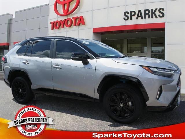 used 2023 Toyota RAV4 Hybrid car, priced at $38,900