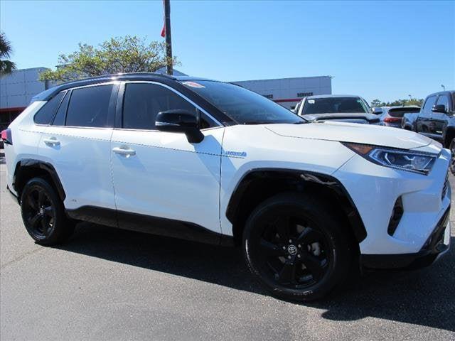 used 2021 Toyota RAV4 Hybrid car, priced at $35,900