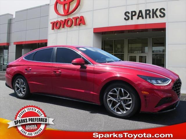 used 2021 Hyundai Sonata car, priced at $20,500