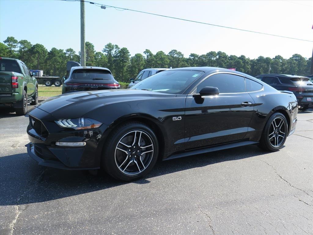 used 2022 Ford Mustang car, priced at $35,900