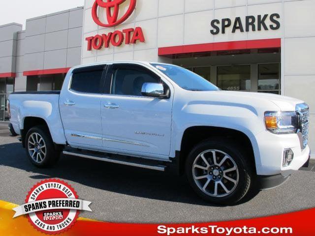 used 2021 GMC Canyon car, priced at $38,500