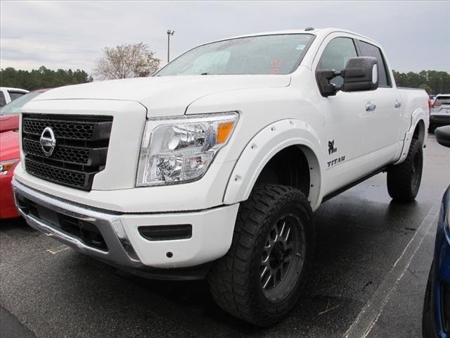 used 2021 Nissan Titan car, priced at $33,900