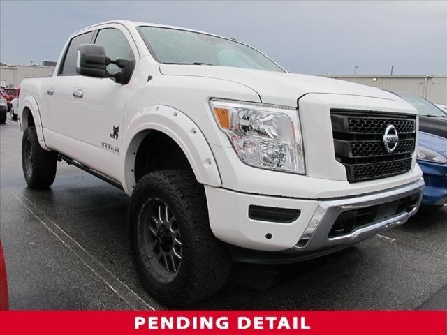 used 2021 Nissan Titan car, priced at $33,900