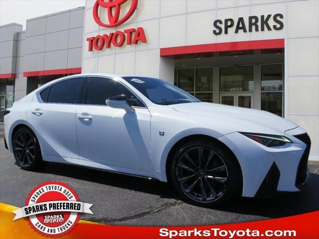 used 2023 Lexus IS 350 car, priced at $45,900