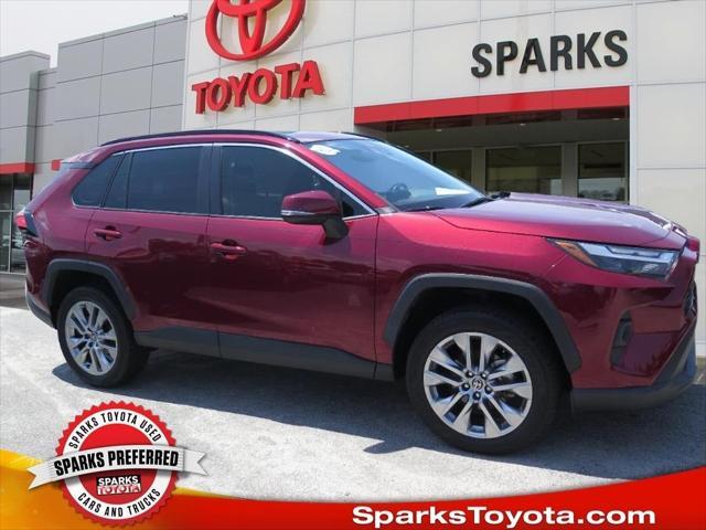 used 2022 Toyota RAV4 car, priced at $33,500