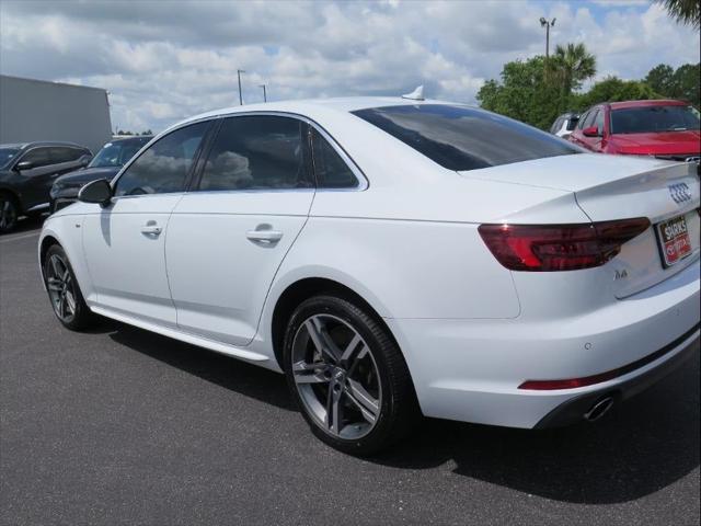 used 2018 Audi A4 car, priced at $21,300