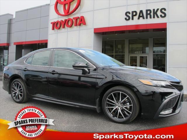 used 2021 Toyota Camry car, priced at $26,900