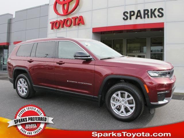 used 2021 Jeep Grand Cherokee L car, priced at $36,900