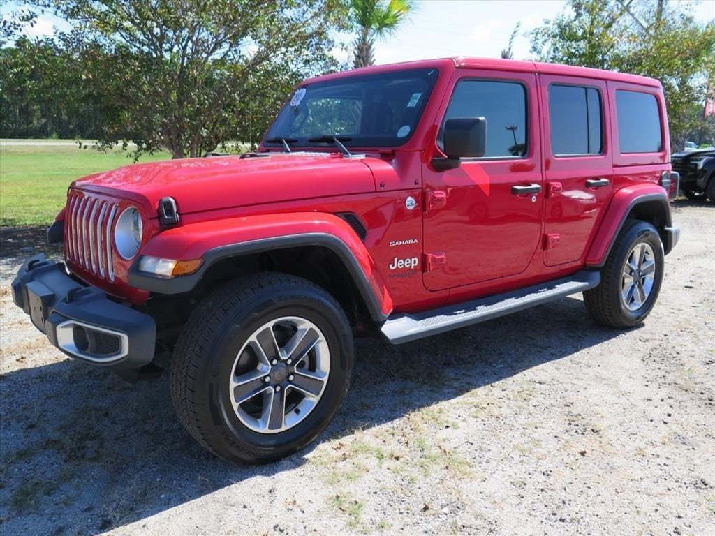 used 2020 Jeep Wrangler Unlimited car, priced at $29,900
