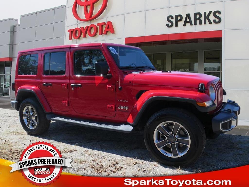used 2020 Jeep Wrangler Unlimited car, priced at $29,900