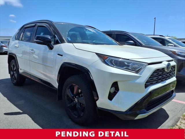 used 2021 Toyota RAV4 Hybrid car, priced at $33,900