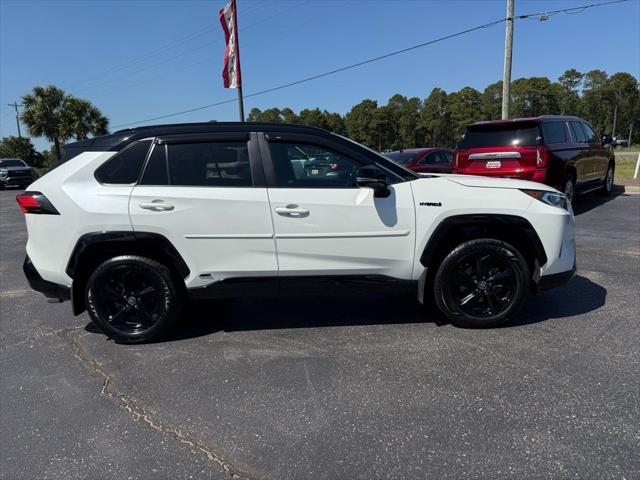 used 2021 Toyota RAV4 Hybrid car, priced at $33,900