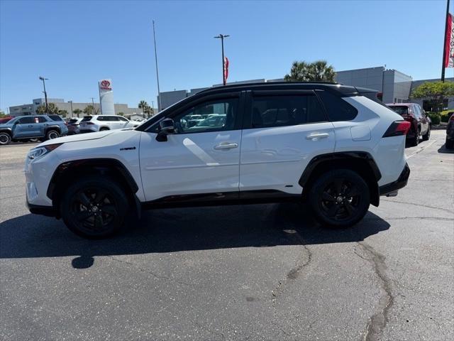 used 2021 Toyota RAV4 Hybrid car, priced at $33,900