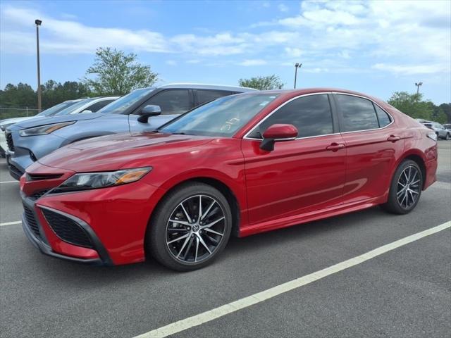 used 2022 Toyota Camry car, priced at $28,500