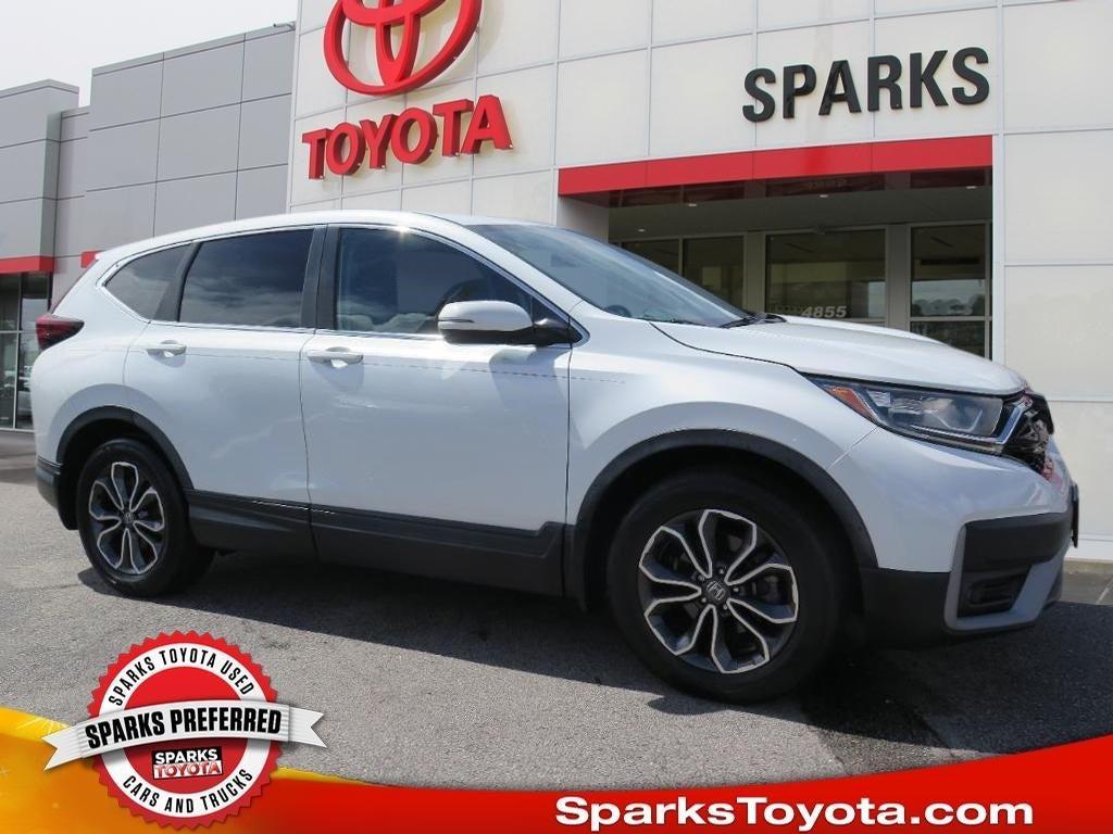 used 2021 Honda CR-V car, priced at $21,500