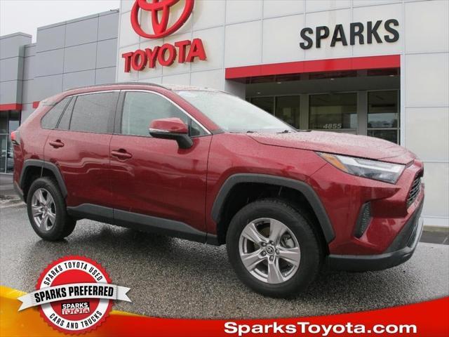 used 2022 Toyota RAV4 car, priced at $27,500