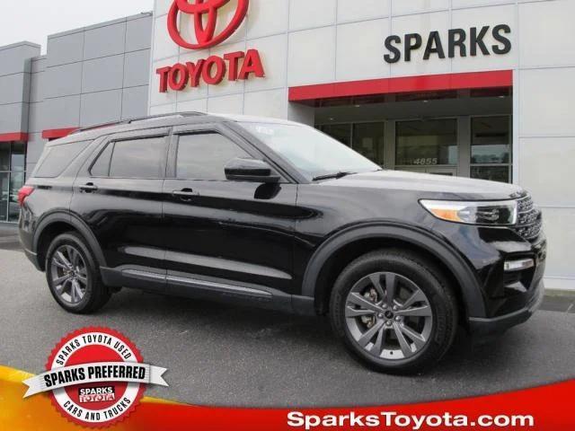 used 2022 Ford Explorer car, priced at $36,300