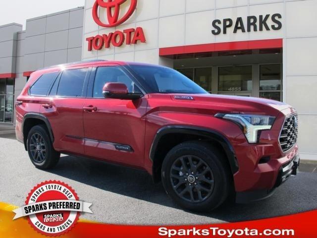 used 2023 Toyota Sequoia car, priced at $77,900