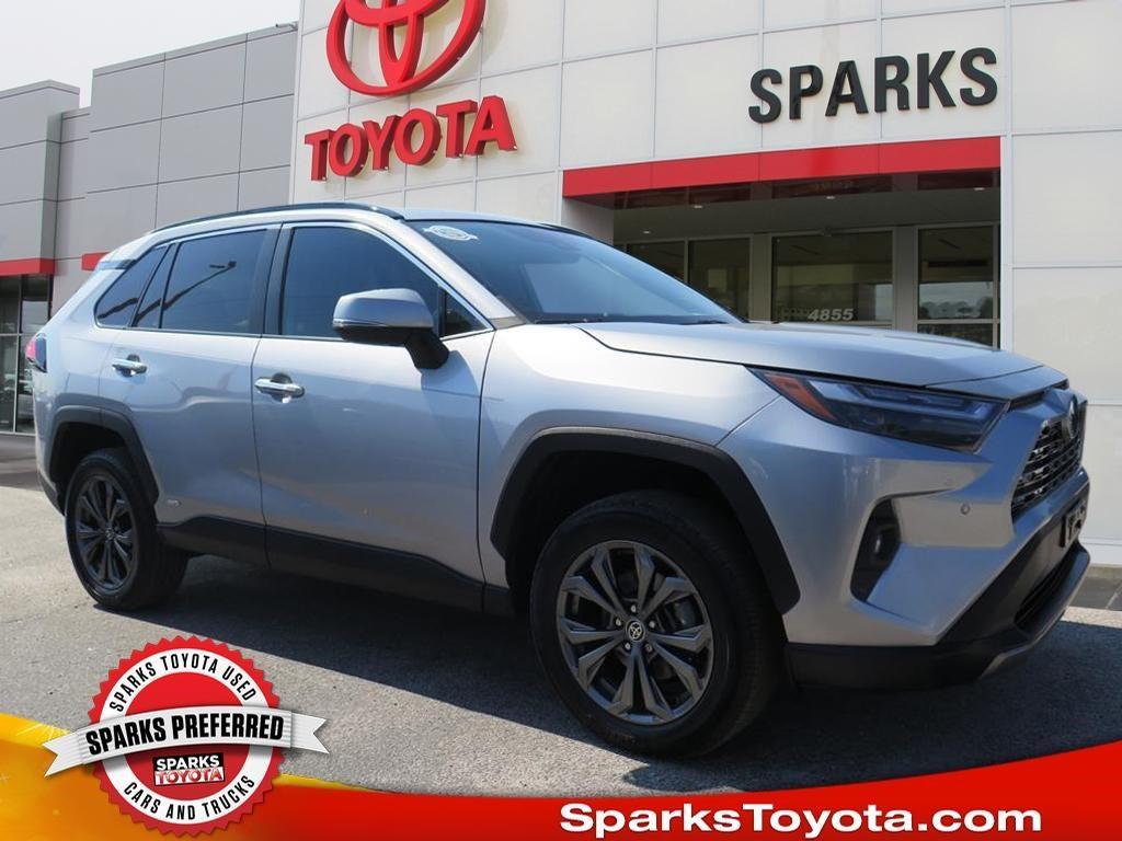 used 2023 Toyota RAV4 Hybrid car, priced at $38,500