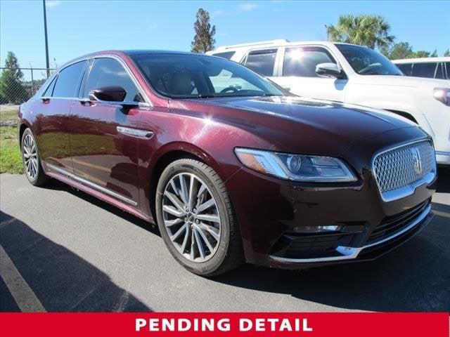 used 2017 Lincoln Continental car, priced at $20,995