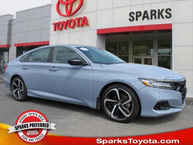 used 2022 Honda Accord car, priced at $27,900