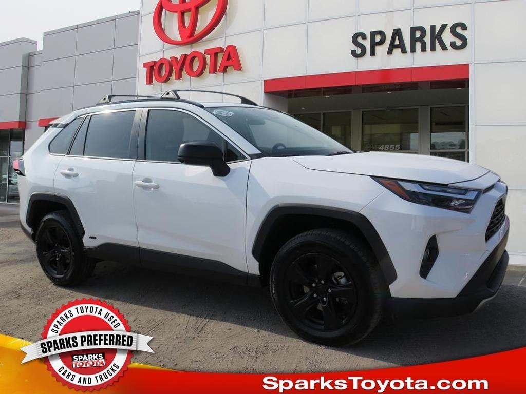 used 2023 Toyota RAV4 Hybrid car, priced at $31,900