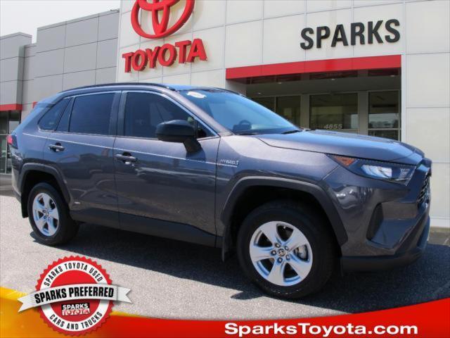 used 2021 Toyota RAV4 Hybrid car, priced at $29,500