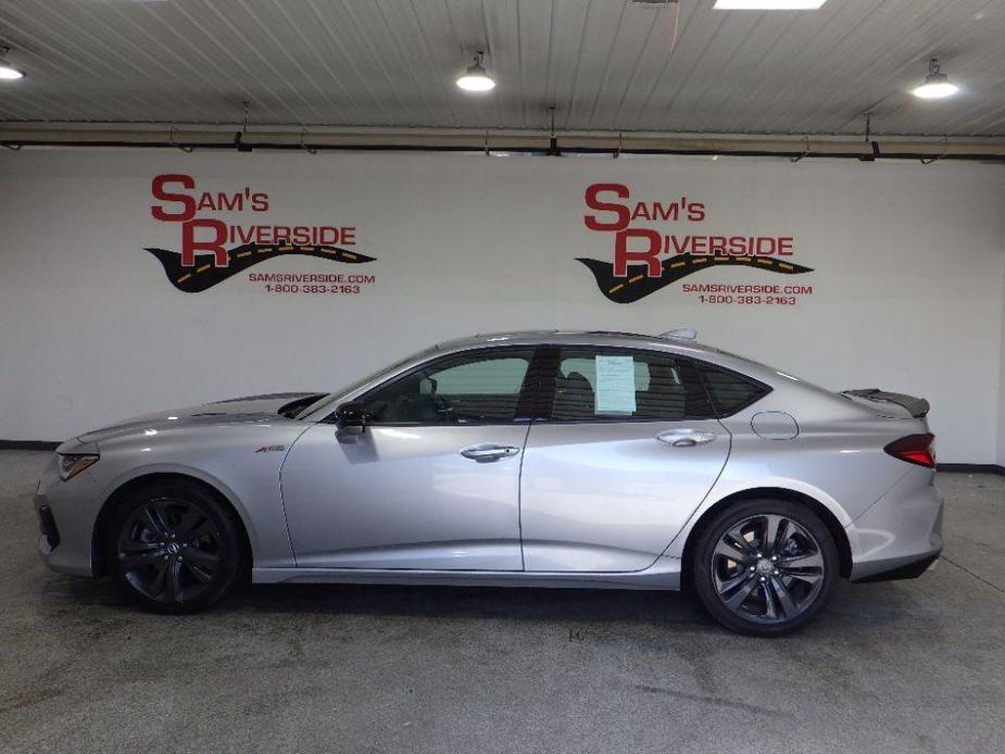 used 2021 Acura TLX car, priced at $23,900