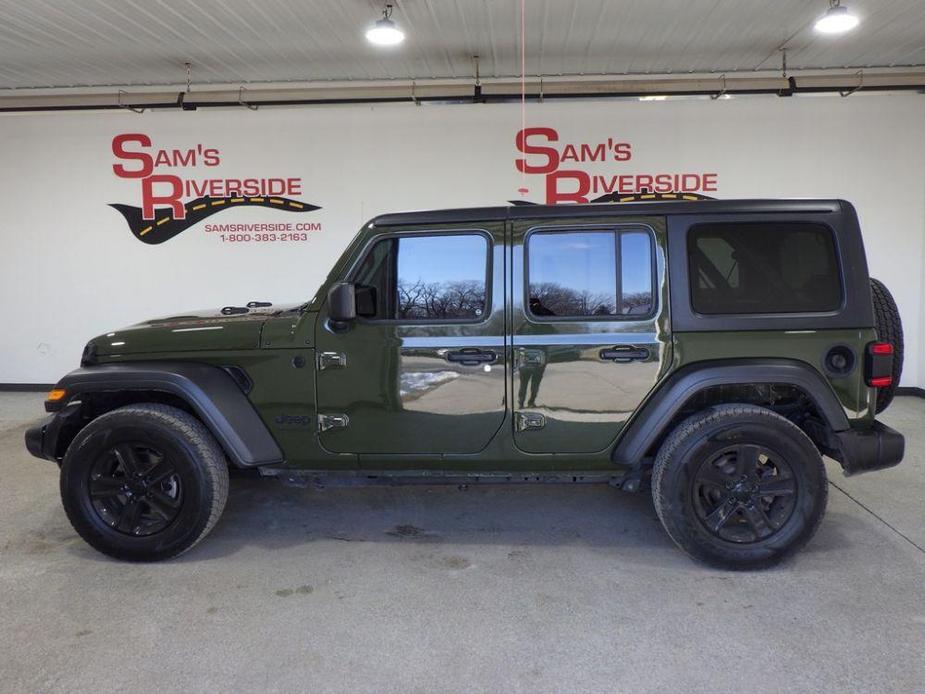 used 2021 Jeep Wrangler Unlimited car, priced at $27,900