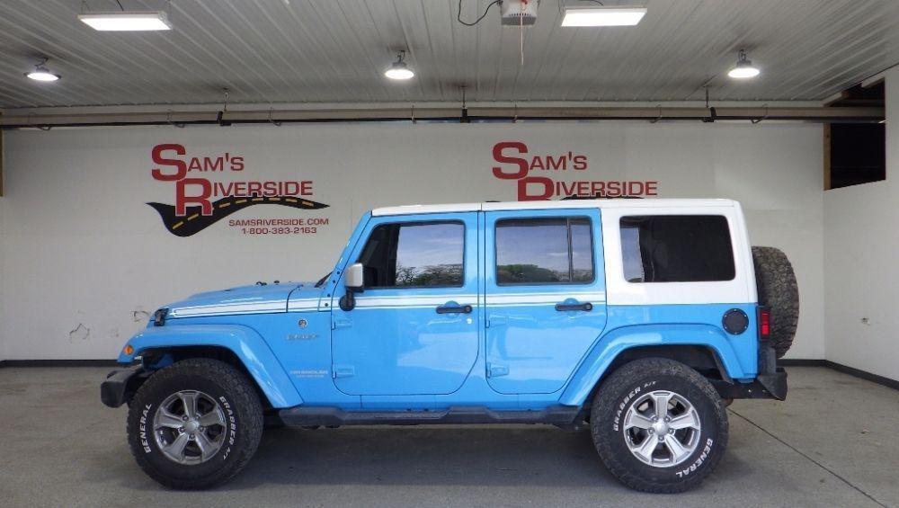 used 2017 Jeep Wrangler Unlimited car, priced at $21,900