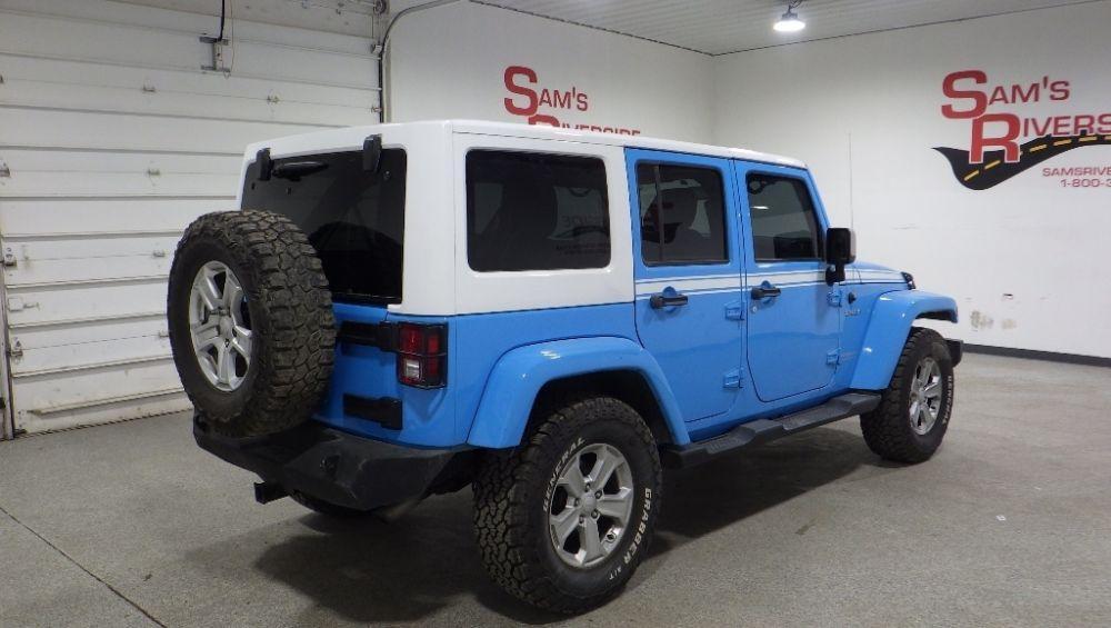 used 2017 Jeep Wrangler Unlimited car, priced at $21,900